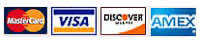 All major credit cards accepted